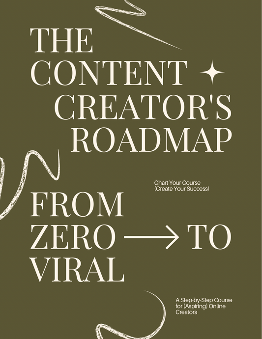 Content Creator’s Roadmap Course